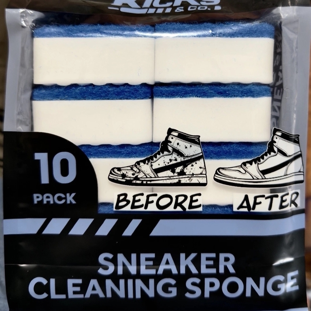 Kicks And Co. Sneaker Cleaning Sponge 10 Pack